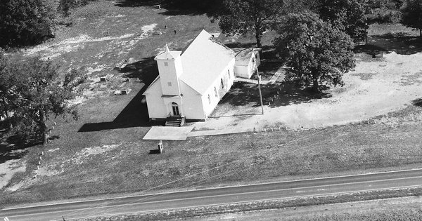 Vintage Aerial photo from 1991 in Granville County, NC