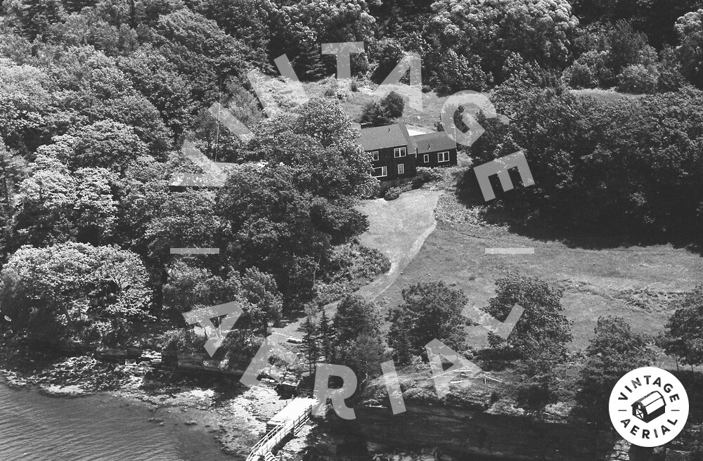 Vintage Aerial Maine Cumberland County 1966 14PCU19