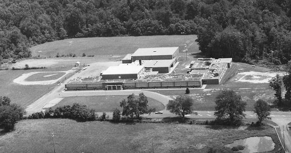 Vintage Aerial photo from 1991 in Rappahannock County, VA