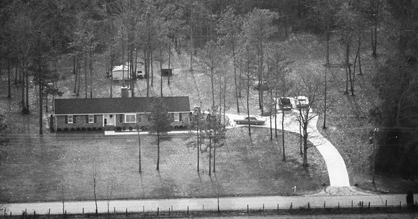 Vintage Aerial photo from -1986 in Suffolk City, VA