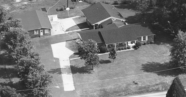 Vintage Aerial photo from 1982 in Lincoln County, TN