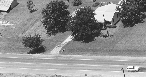 Vintage Aerial photo from 1988 in Collin County, TX