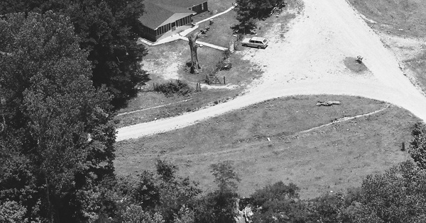 Vintage Aerial photo from 1984 in Warren County, MS