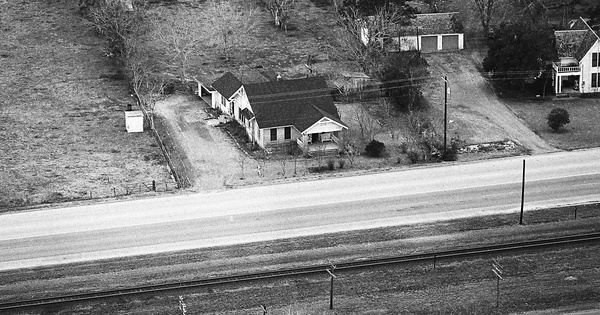 Vintage Aerial photo from -1986 in Austin County, TX