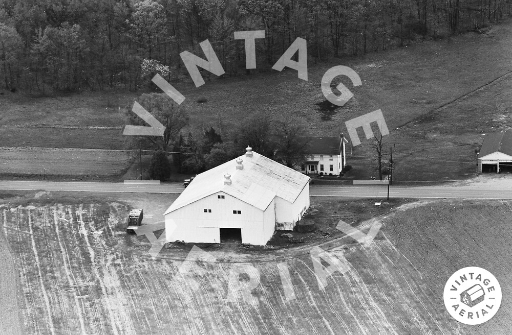 Vintage Aerial Pennsylvania Luzerne County 1963 1CLU3