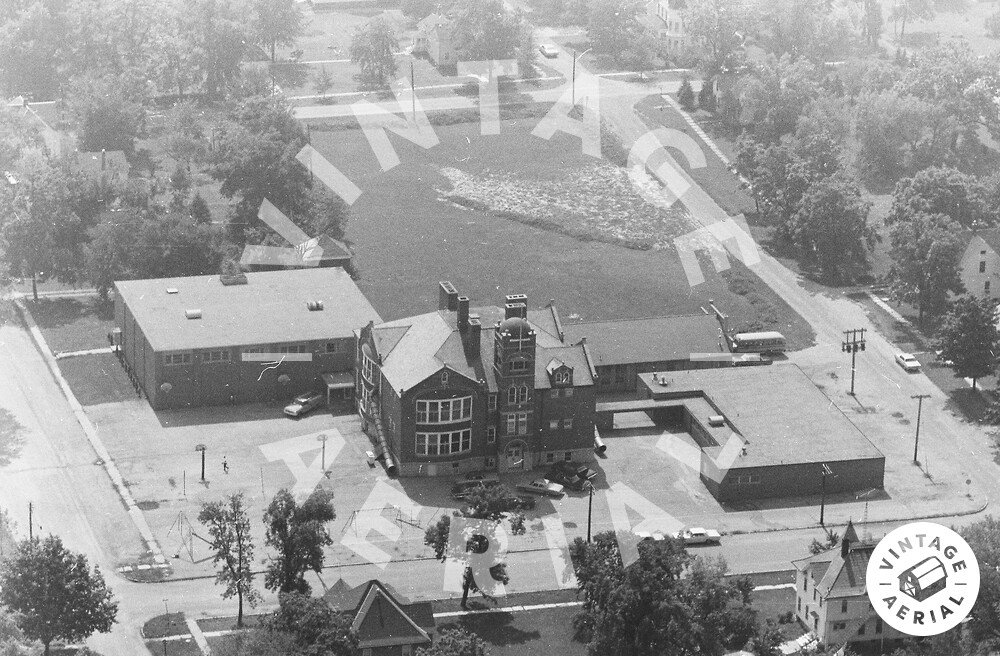 Vintage Aerial Illinois Livingston County 1968 5ILI4