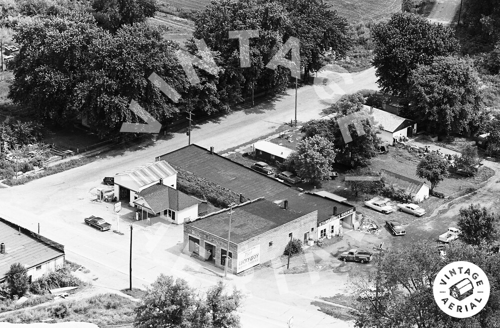 Vintage Aerial Illinois Schuyler County 1967 32ASC6