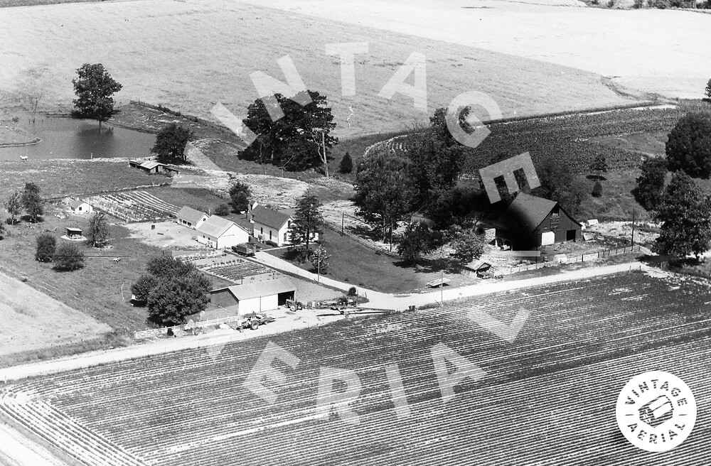 Vintage Aerial Illinois Schuyler County 1967 39ASC1