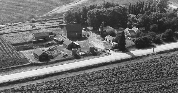 Vintage Aerial photo from 1975 in Plymouth County, IA