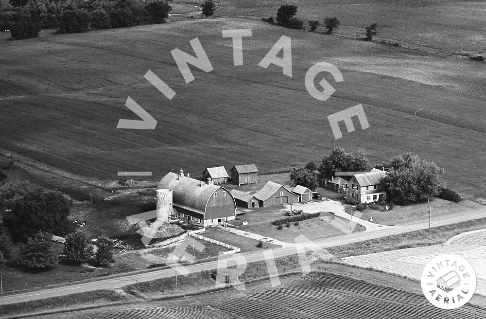 Vintage Aerial Minnesota McLeod County 1967 1MMCL16