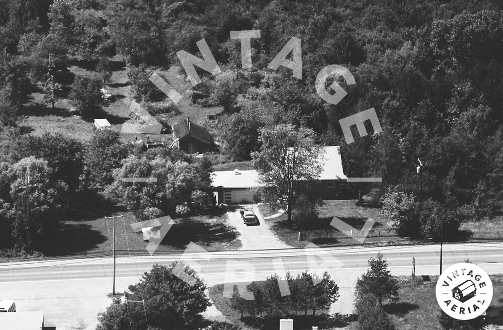 Vintage Aerial Michigan County 1983 103UMAC17