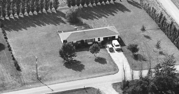 Vintage Aerial photo from 1984 in Freeborn County, MN