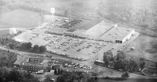 Vintage Aerial photo from 1982 in Whitley County, IN