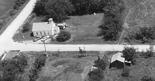 Vintage Aerial photo from 1985 in Decatur County, IA