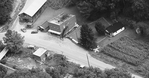 Vintage Aerial photo from 1986 in Perry County, KY