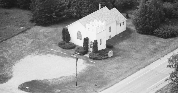 Vintage Aerial photo from 1988 in Huron County, MI