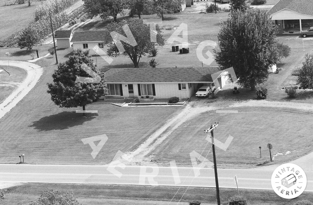 Vintage Aerial Kentucky Calloway County 1985 26BCAL28