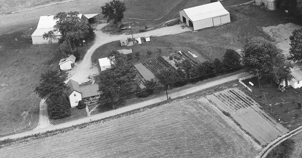 Vintage Aerial photo from 2000 in Fleming County, KY