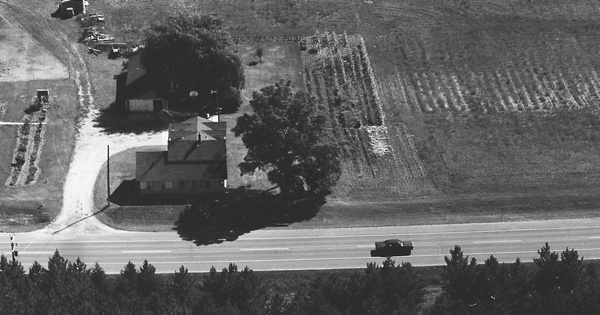 Vintage Aerial photo from 1973 in Montcalm County, MI
