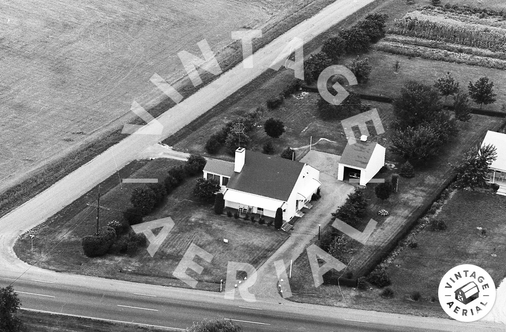 Vintage Aerial Maryland Cecil County 1963 64XCE34