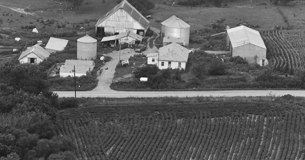 Vintage Aerial photo from 1981 in Washington County, IA