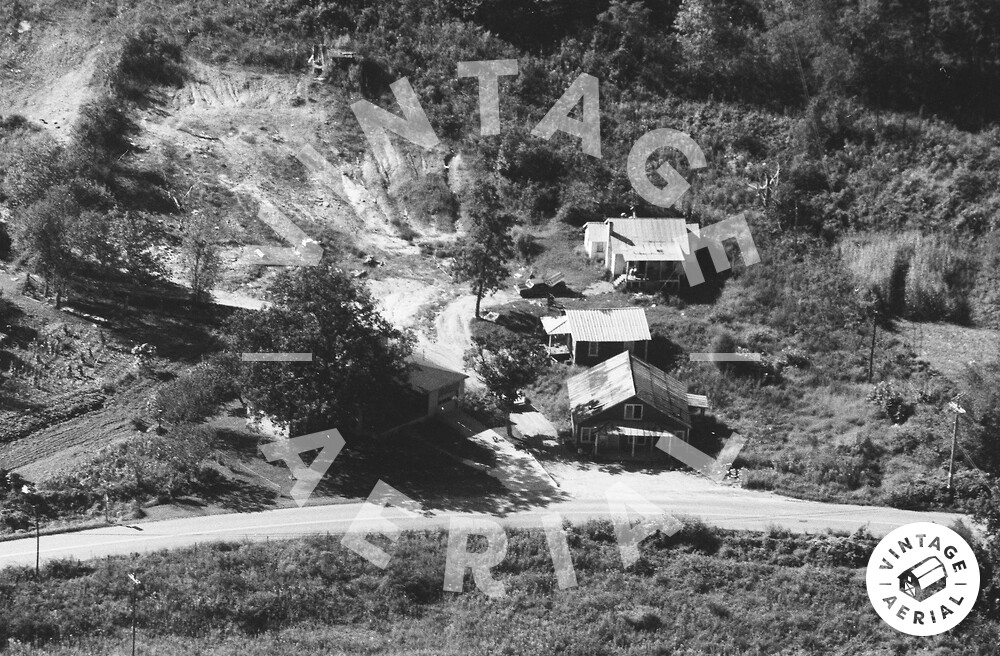 Vintage Aerial Kentucky Knott County 1985 1BKN8