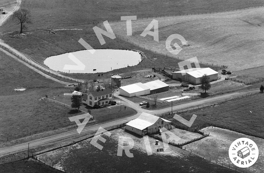 Vintage Aerial Kentucky Meade County 1979 35OME21