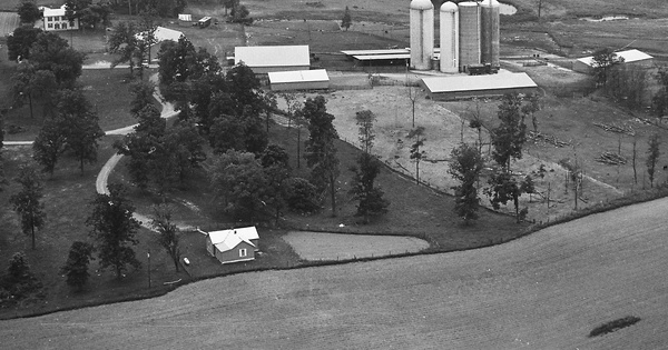 Vintage Aerial photo from 1982 in Meade County, KY