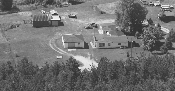 Vintage Aerial photo from 1996 in Kalkaska County, MI