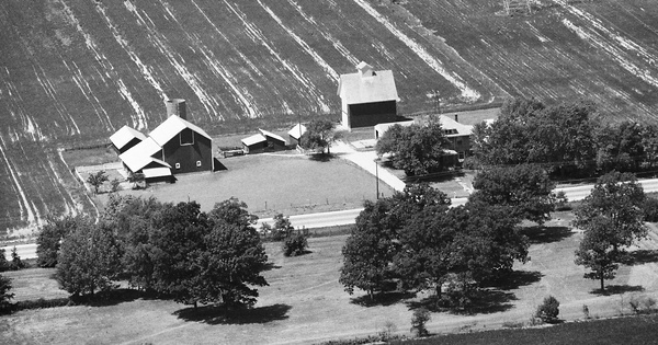 Vintage Aerial photo from 1988 in Will County, IL