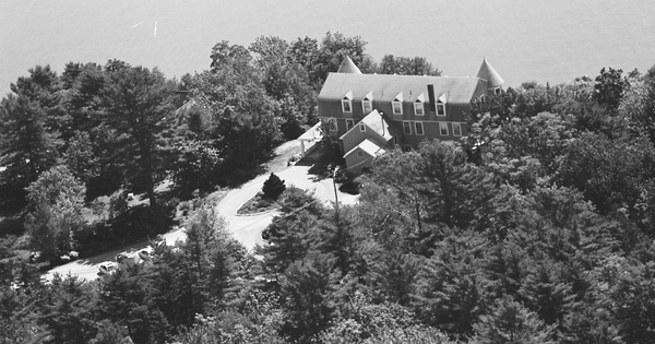 Vintage Aerial photo from 2004 in Sagadahoc County, ME