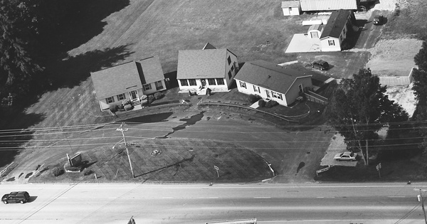 Vintage Aerial photo from 2004 in Oxford County, ME