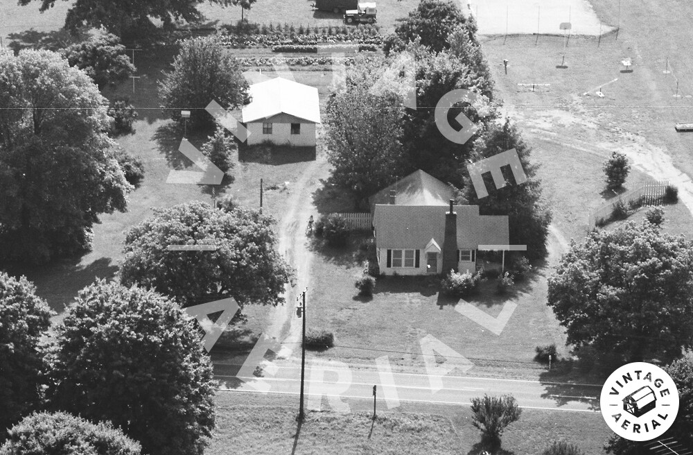 Vintage Aerial North Carolina Rowan County 1983 9LRW11