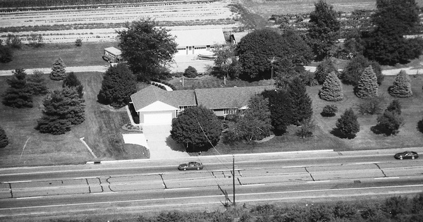 Vintage Aerial photo from 1990 in Camden County, NJ