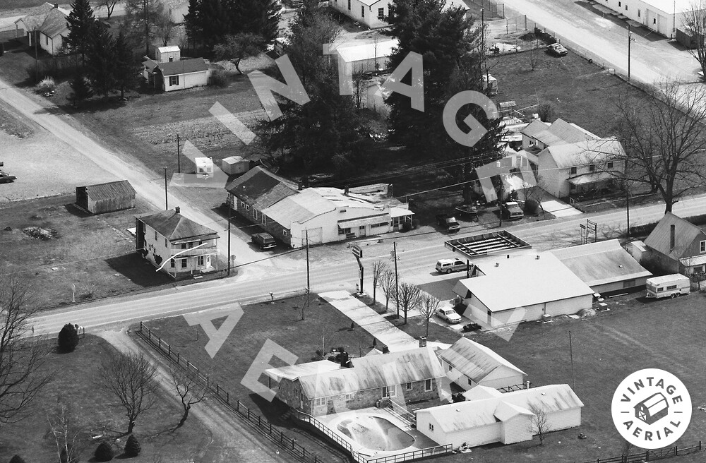 Vintage Aerial West Virginia Pocahontas County 1991 3FPO31