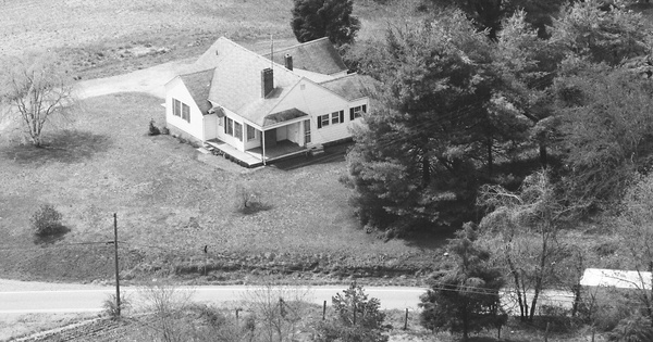Vintage Aerial photo from 1987 in Wilkes County, NC