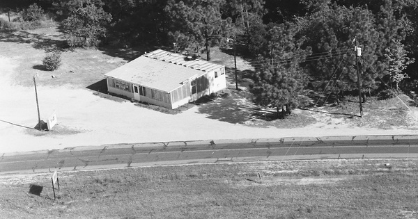 Vintage Aerial photo from 1984 in Hoke County, NC