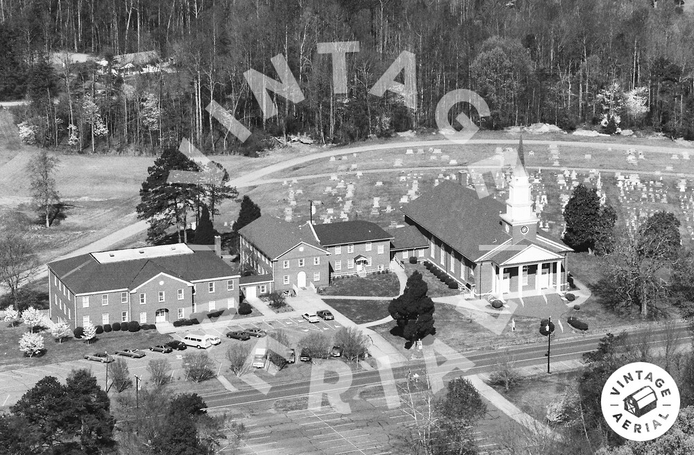 Vintage Aerial North Carolina Guilford County 1985 144QGU27