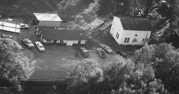 Vintage Aerial photo from 1989 in Lincoln County, MS