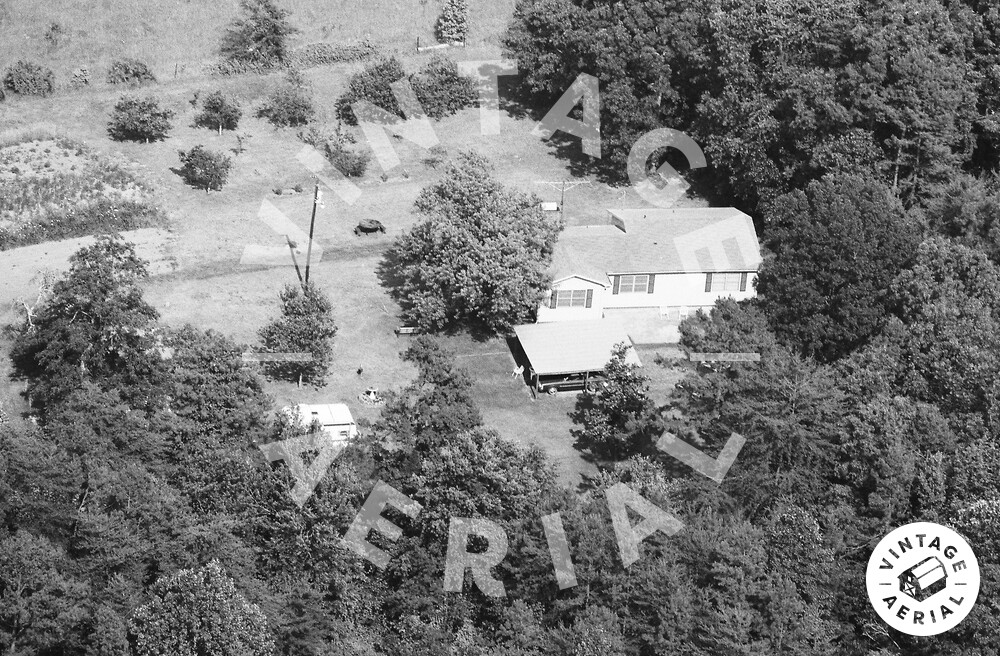 Vintage Aerial North Carolina Lincoln County 1988 34OLI27