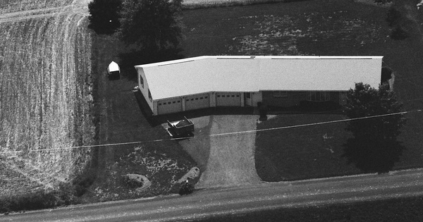 Vintage Aerial photo from 1992 in Cumberland County, PA