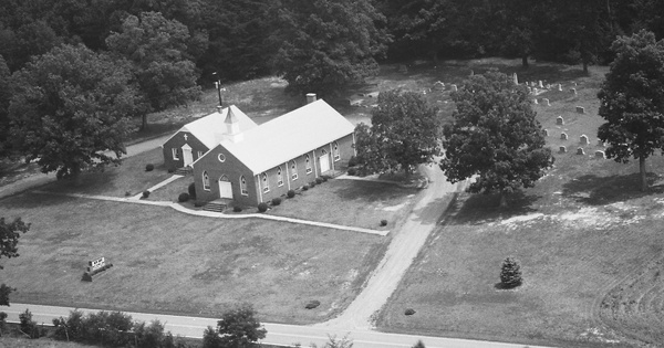 Vintage Aerial photo from 1987 in Charlotte County, VA