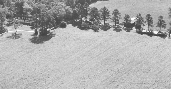 Vintage Aerial photo from 1989 in Charles City County, VA