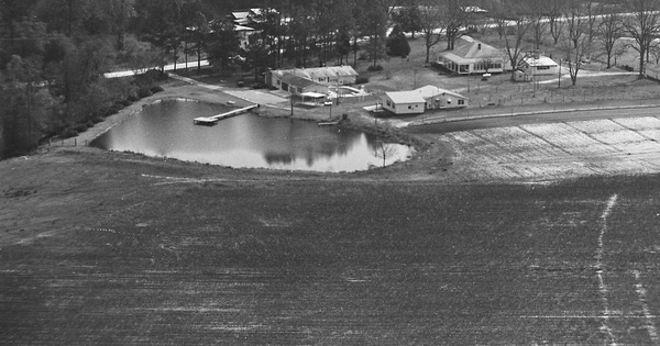 Vintage Aerial photo from 1983 in Lowndes County, GA