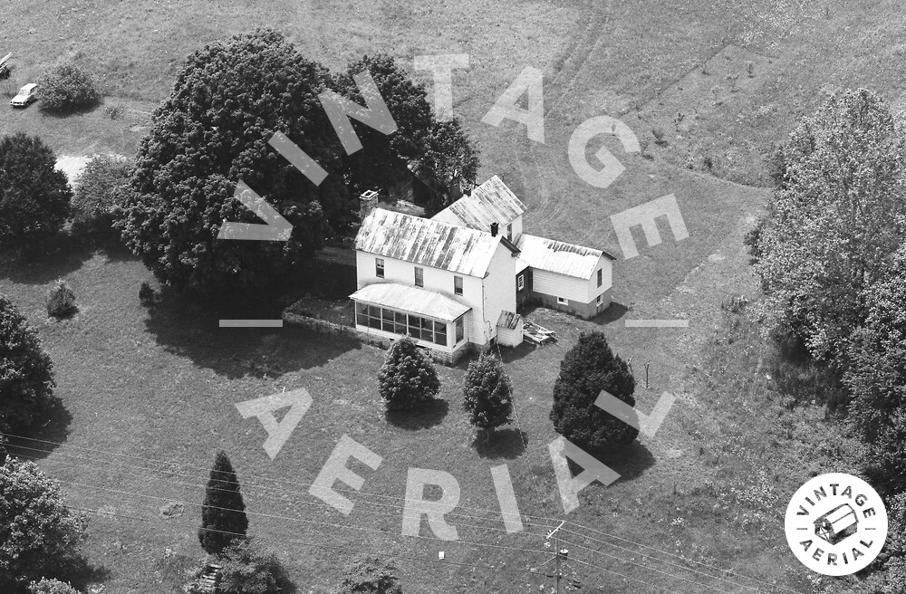 Vintage Aerial Virginia Craig County 1986 14ICR22