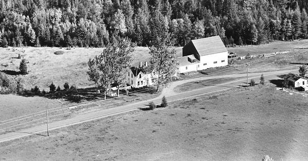 Vintage Aerial photo from 1963 in Piscataquis County, ME