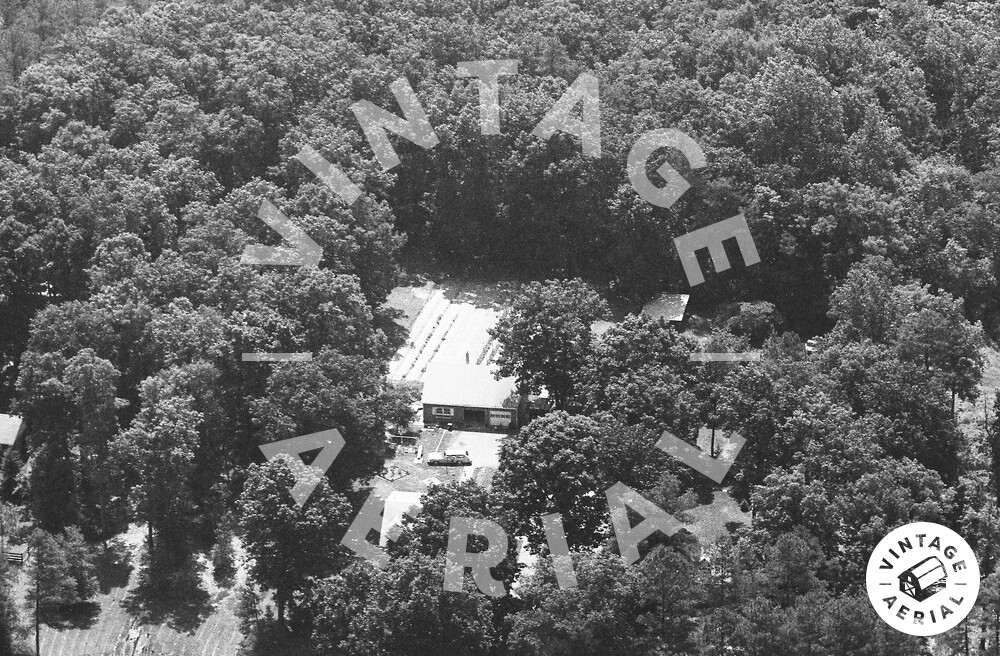 Vintage Aerial Virginia Hanover County 1989 2AWHA10
