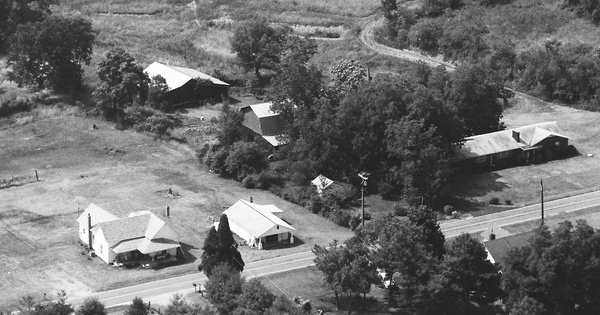 Vintage Aerial photo from 1993 in Catawba County, NC