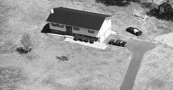 Vintage Aerial photo from 1988 in Meigs County, TN