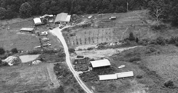Vintage Aerial photo from 1993 in Monroe County, TN